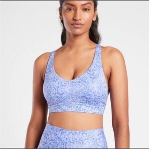 Athleta Solace Printed Bra D-DD NWT